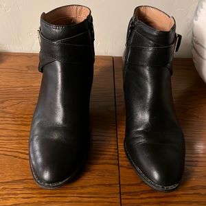 Black, Vionic Ankle Boots